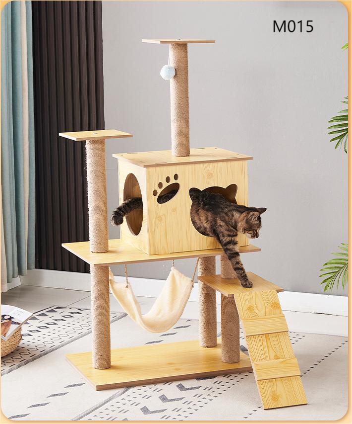 Cat Cando Cat scratching board Cat Tree house M015/M018