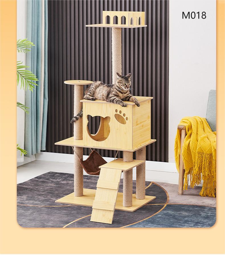 Cat Cando Cat scratching board Cat Tree house M015/M018