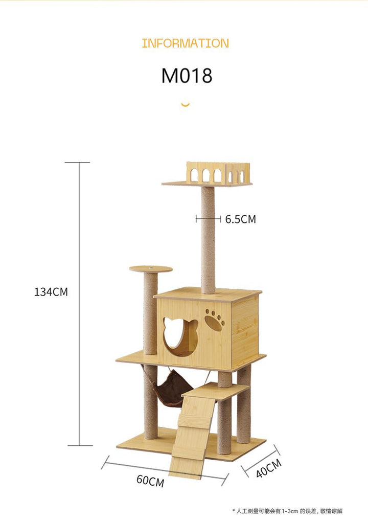 Cat Cando Cat scratching board Cat Tree house M015/M018