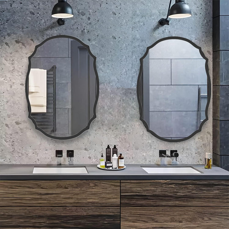 French Retro Wall Hanging Mirror Decor Mirror