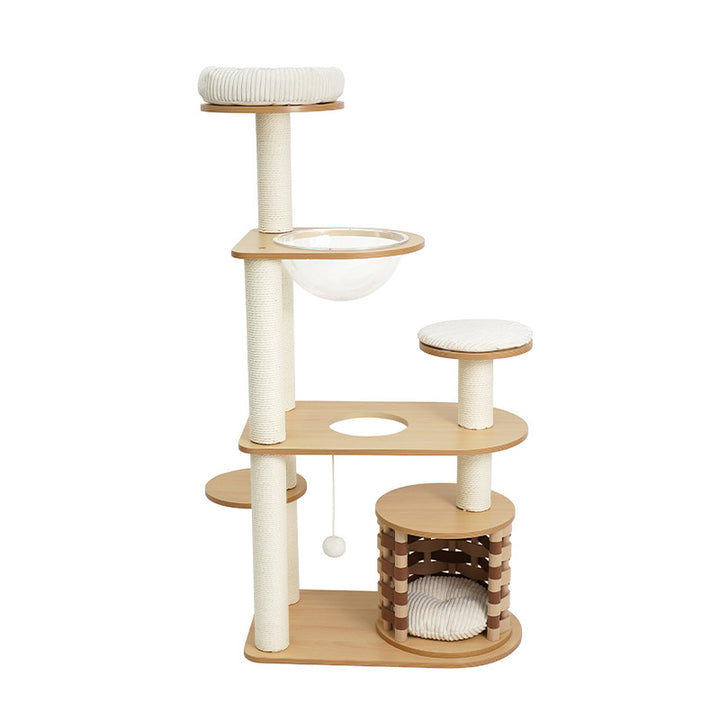 Cat  Scratcher  Cat Climbing Frame Jump Platform Space Capsule Cat Litter