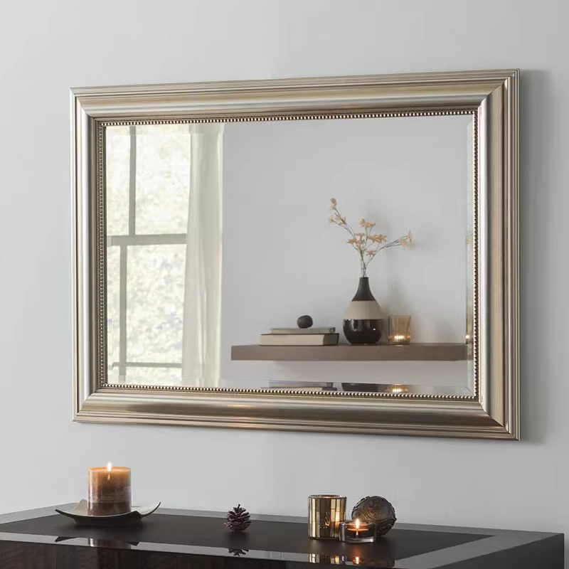 Retro Mirror Wall Hanging Mirror Decorative Square mirror