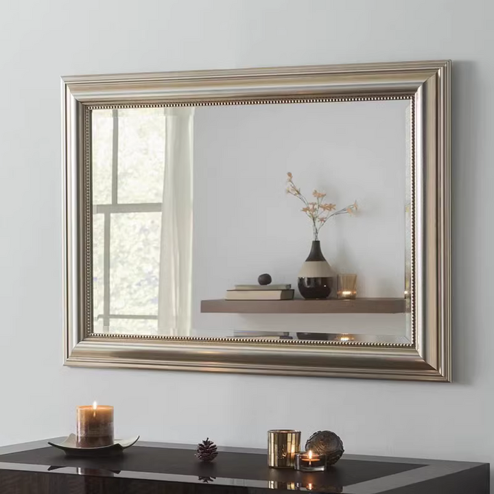 Retro Mirror Wall Hanging Mirror Decorative Square mirror