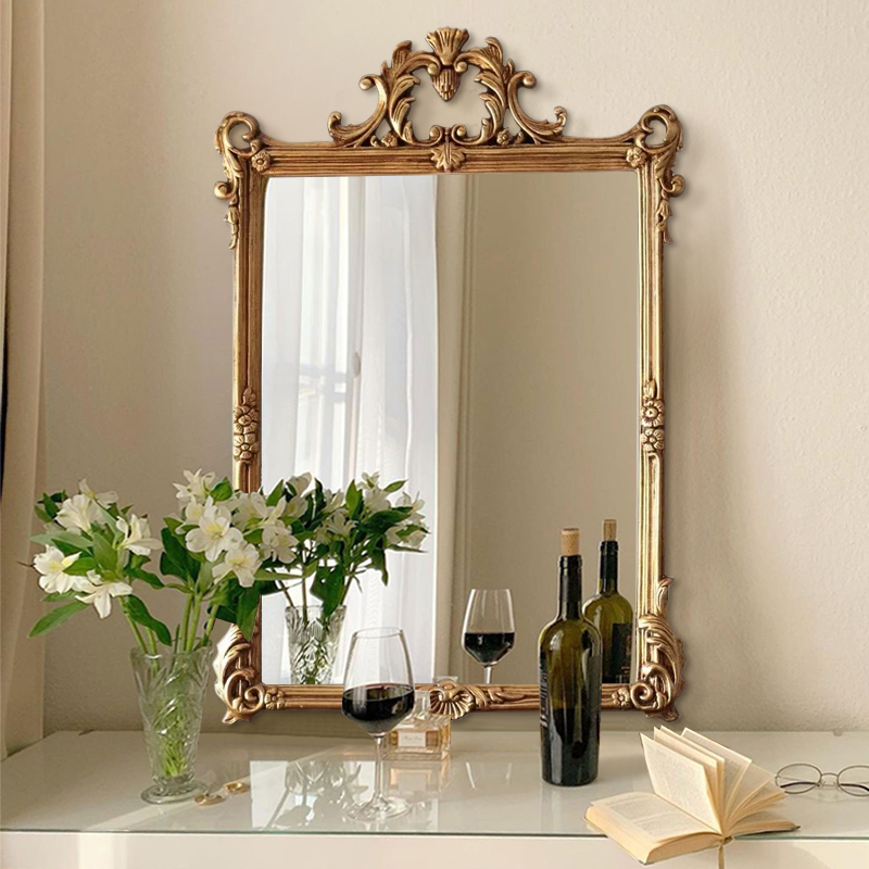 Retro Wall Hanging Mirror Decoration Mirror