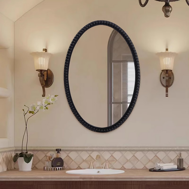 Elliptic Mirror Wall Hanging Mirror Decorative Mirror