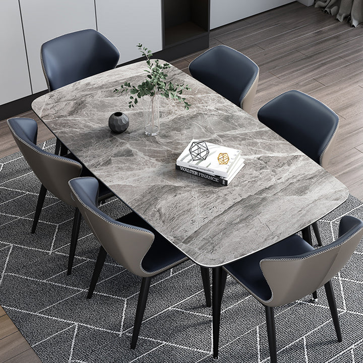 Modern Sintered Dining Table Set