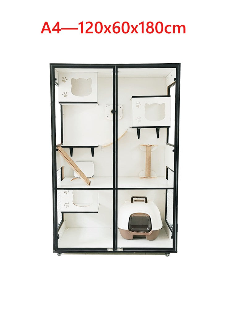Cat Cage Solid Wood Cat House Cat Cabinet Cat House Custom
