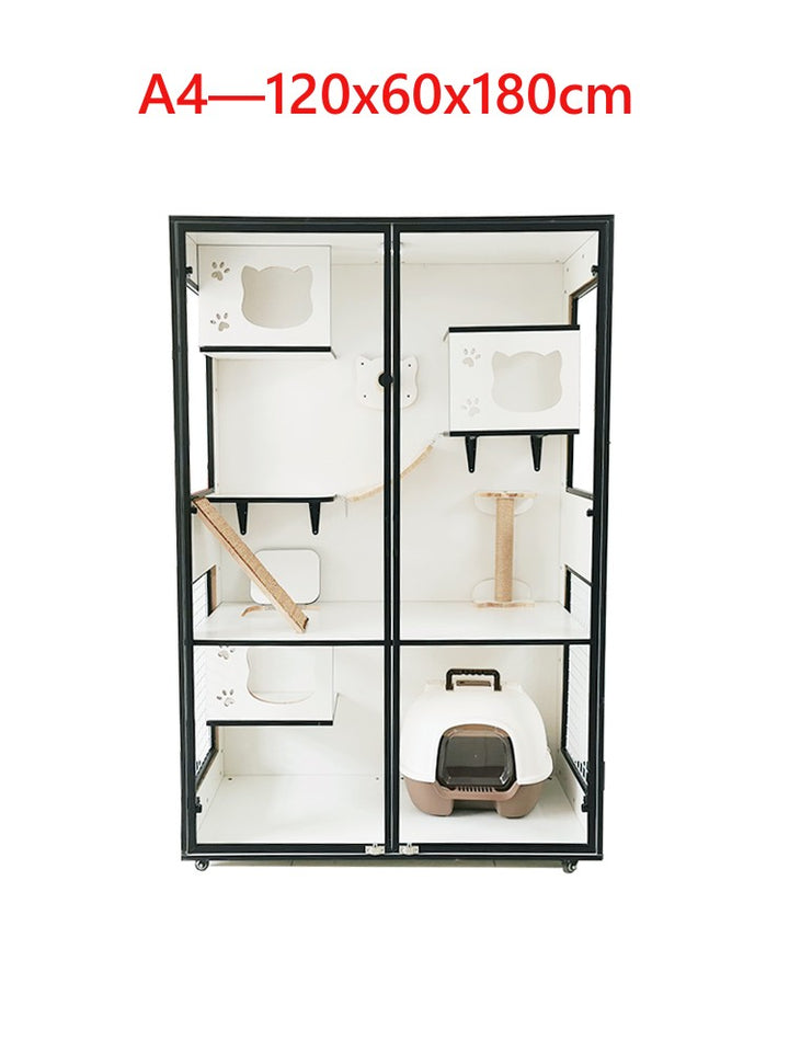 Cat Cage Solid Wood Cat House Cat Cabinet Cat House Custom