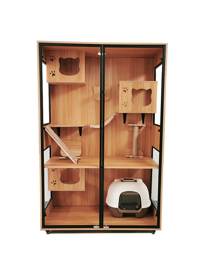 Solid Wood Cat Cage Cat House Cat Cabinet Cat House Custom
