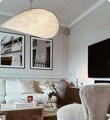 Japanese Style Silk Ceiling lamp Chandelier