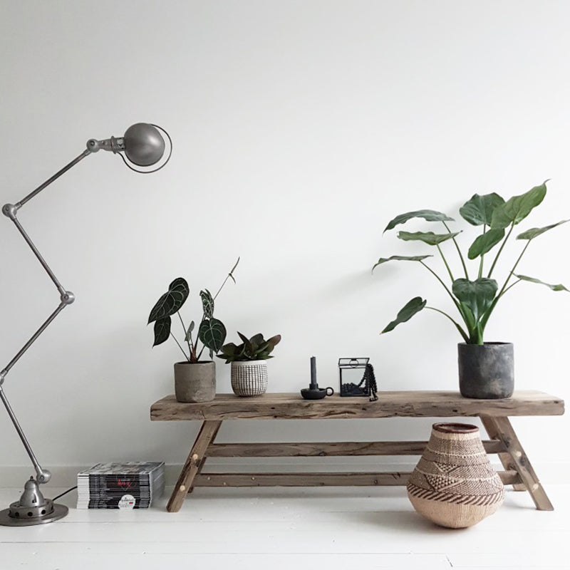 Long Bench Solid Wooden Bench