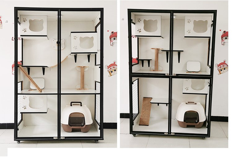 Cat Cage Solid Wood Cat House Cat Cabinet Cat House Custom