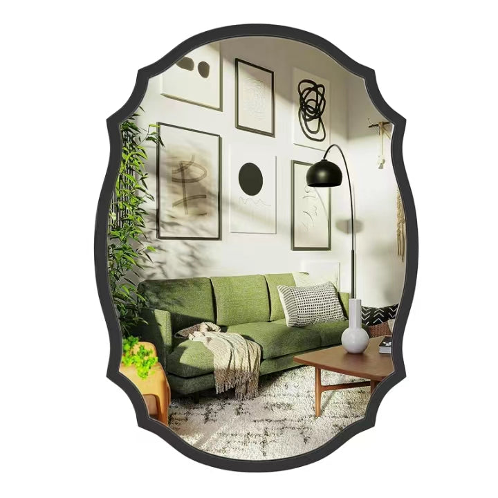 French Retro Wall Hanging Mirror Decor Mirror