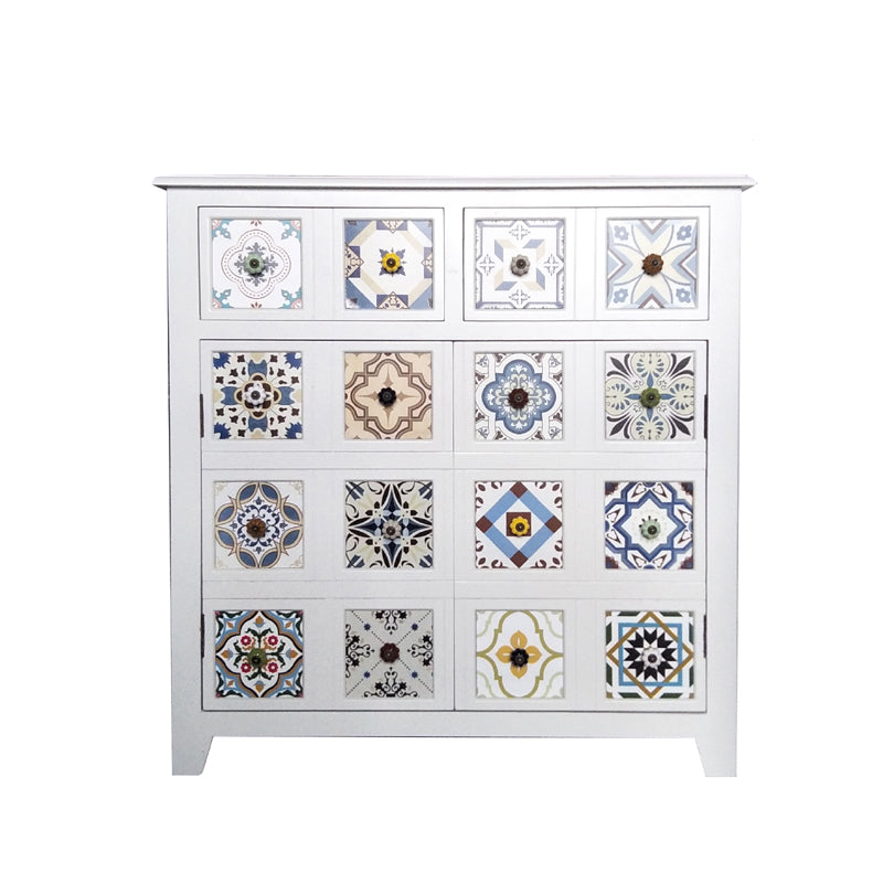 Country European Style Shoe Cabinet Storage drawer Side cabinet