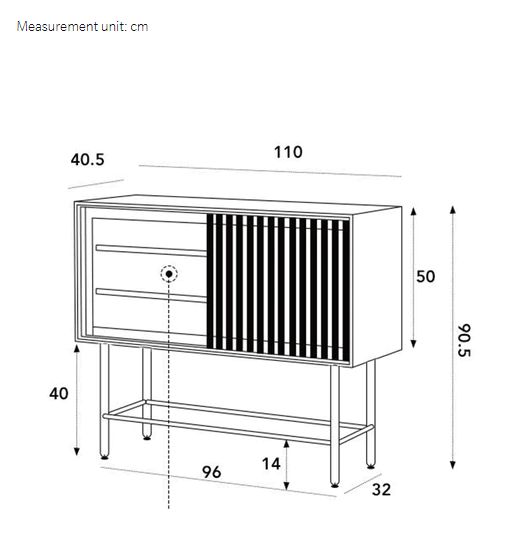 Wood Storage Sideboard Buffet
