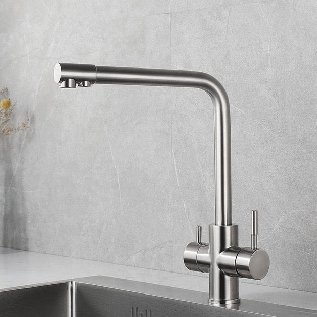 Minimalist Matte Black/Nude Tap Faucet