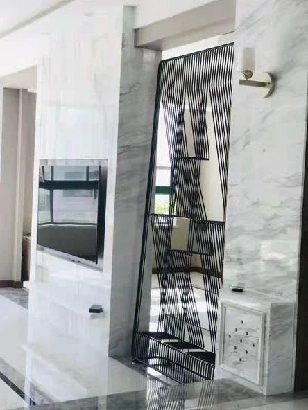 Minimalist Wireframe Display Shelf