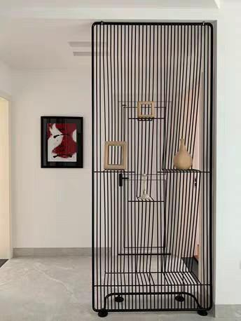 Minimalist Wireframe Display Shelf