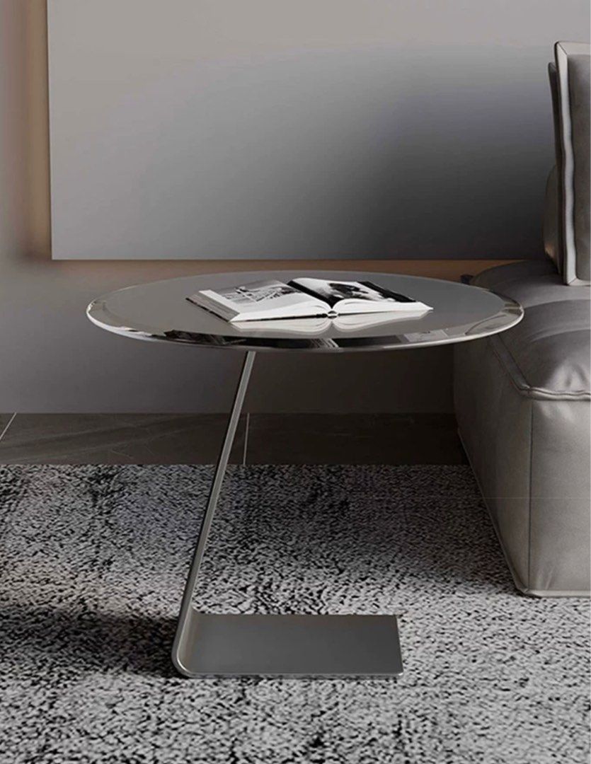 ACRA Glass End Table