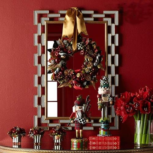 Aeden Rectangle Metal Wall Mirror