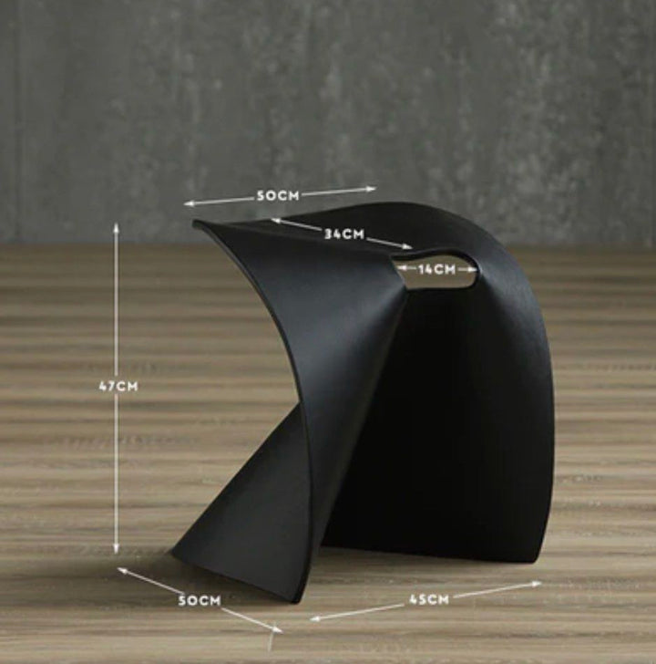 Creative Solid Wood Short Stool