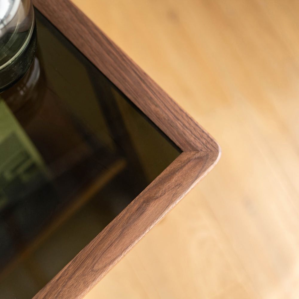 Solid Wood Side Table Lamp Table