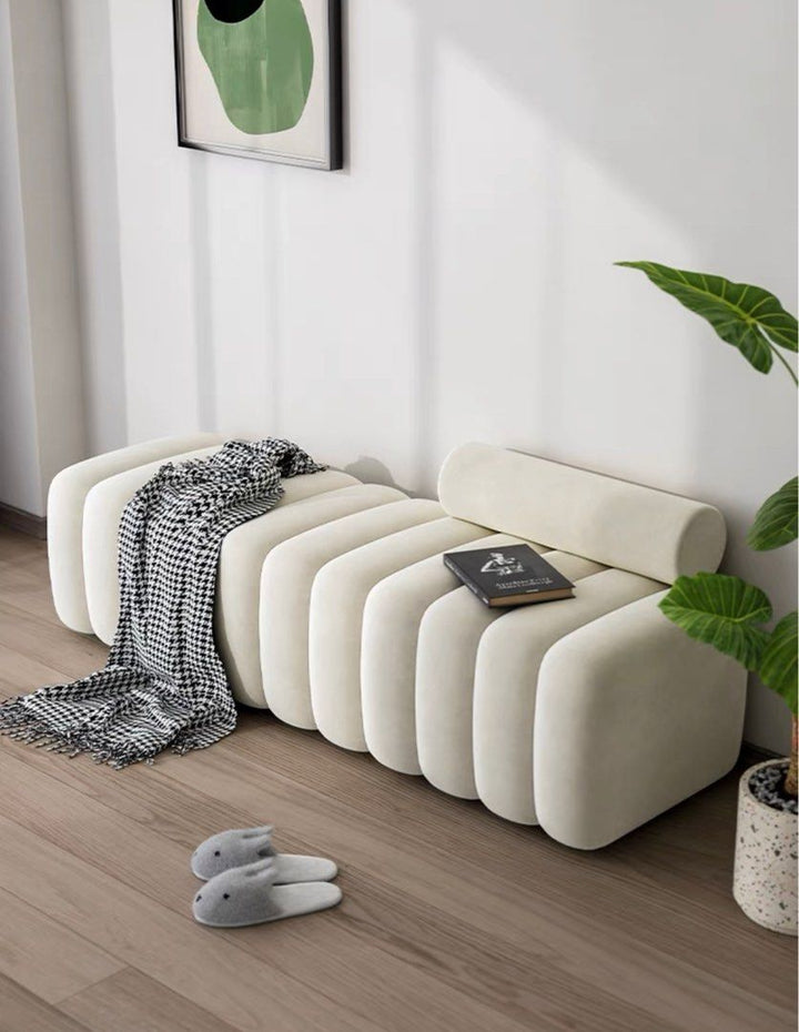 مقعد مخملي حديث