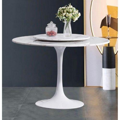Round Marble Dining Table