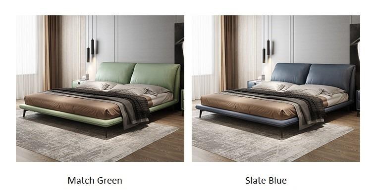 Genuine Leather Bed Frame