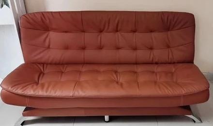 Alyssa Faux Leather Sofa Bed Set