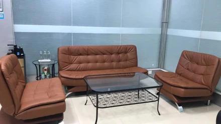 Alyssa Faux Leather Sofa Bed Set