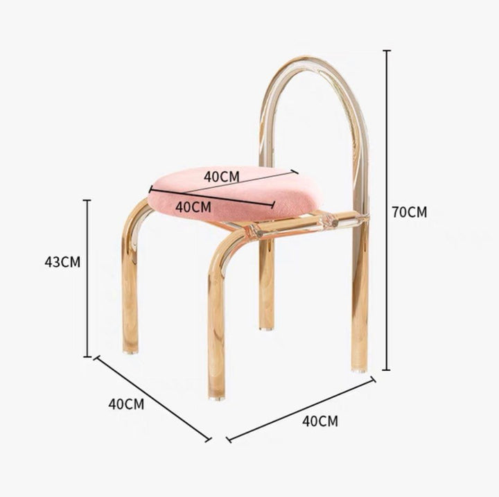 Acrylic Side Chair