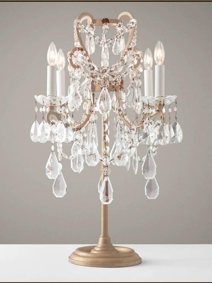 Andres Crystal Table Lamp