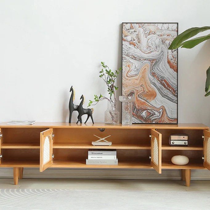 Solid Wood TV Cabinet
