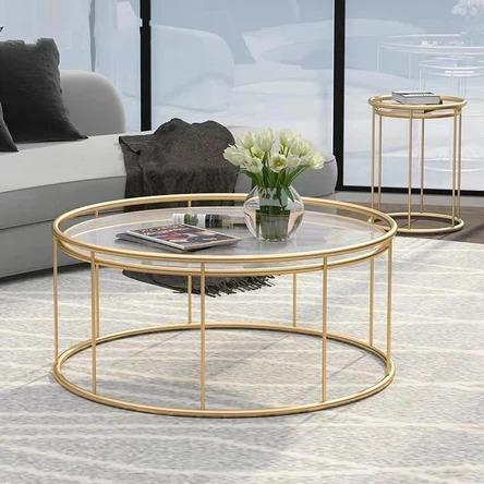 Modern Round Marble Coffee Table