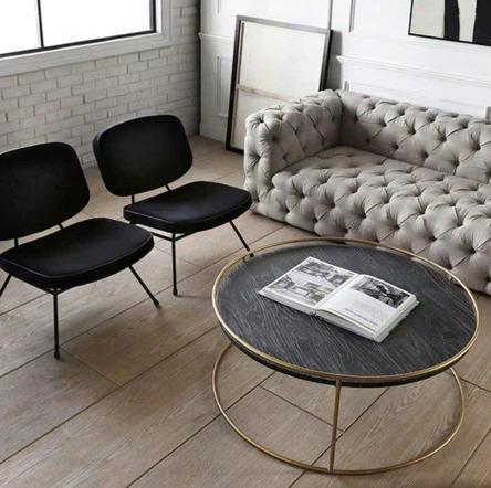 Modern Round Marble Coffee Table