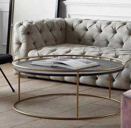 Modern Round Marble Coffee Table
