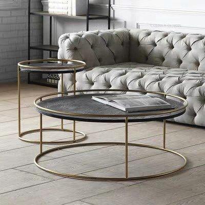 Modern Round Marble Coffee Table