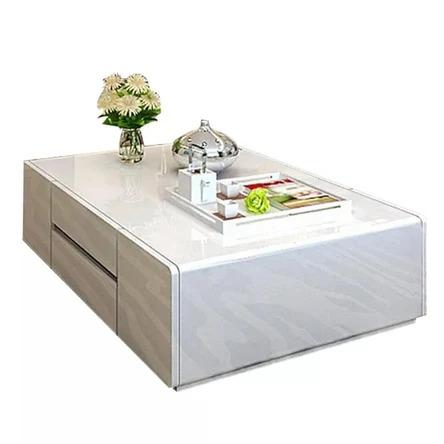 Contemporary Glossy Piano White Coffee Table