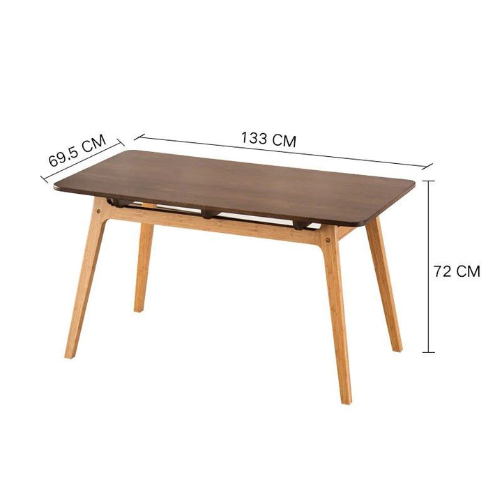 Organic Bamboo Dining Table