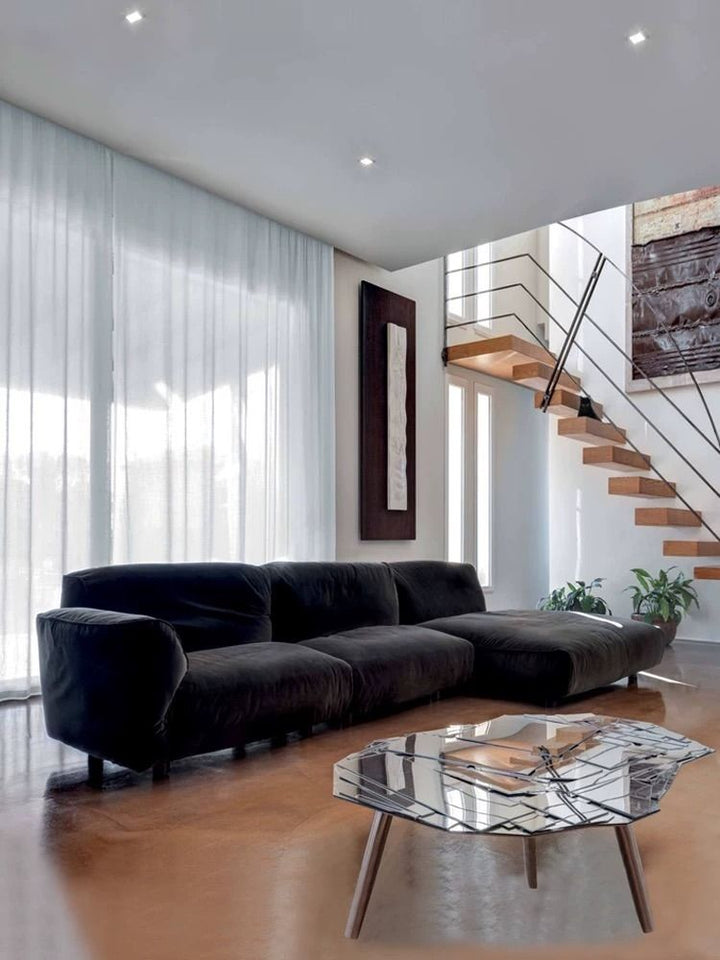 Asher 2 Piece Upholstered Chaise Sectional