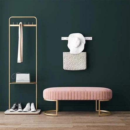 Luxury Velvet Ottoman Bench