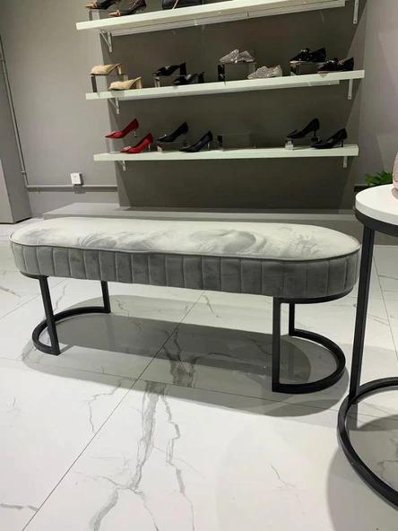 Luxury Velvet Ottoman Bench