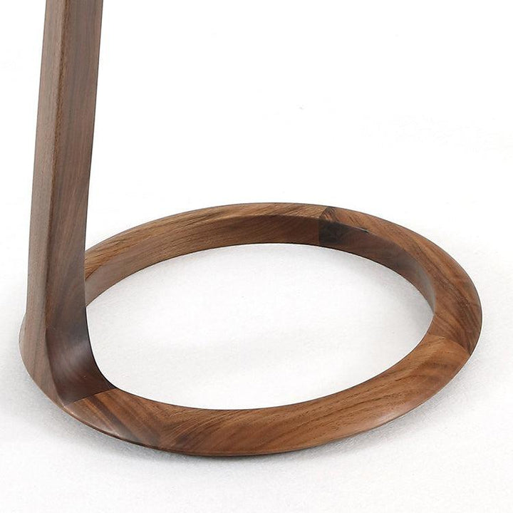 Solid Wood Side Table Lamp Stand