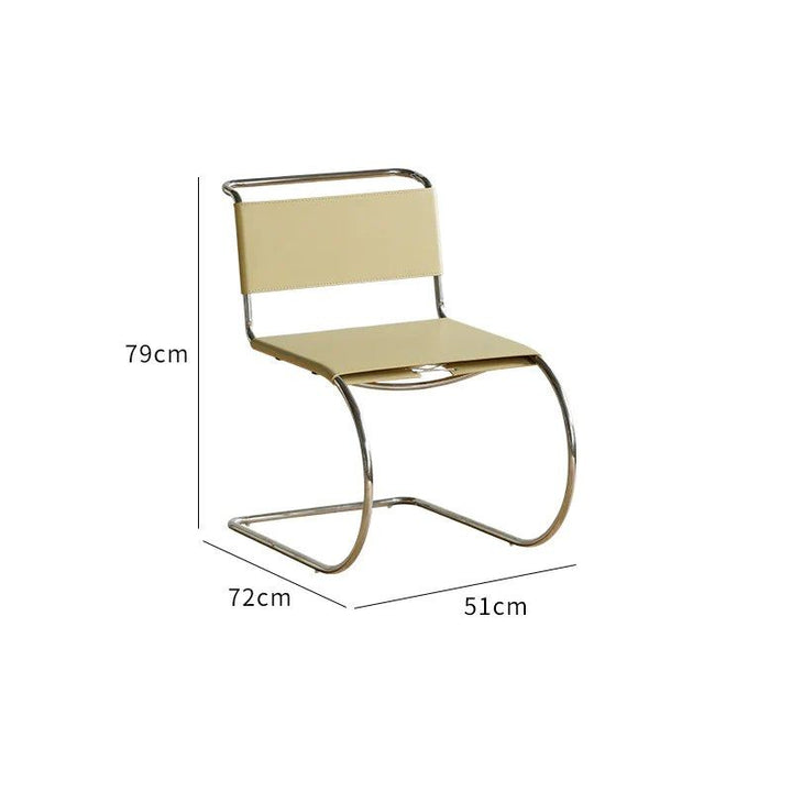 Faux Leather Dining Chair