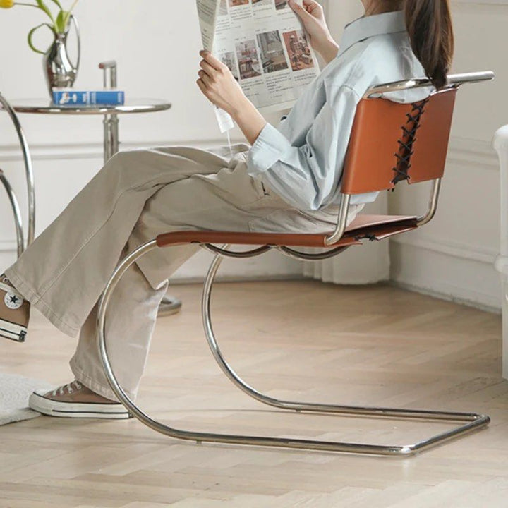 Faux Leather Dining Chair