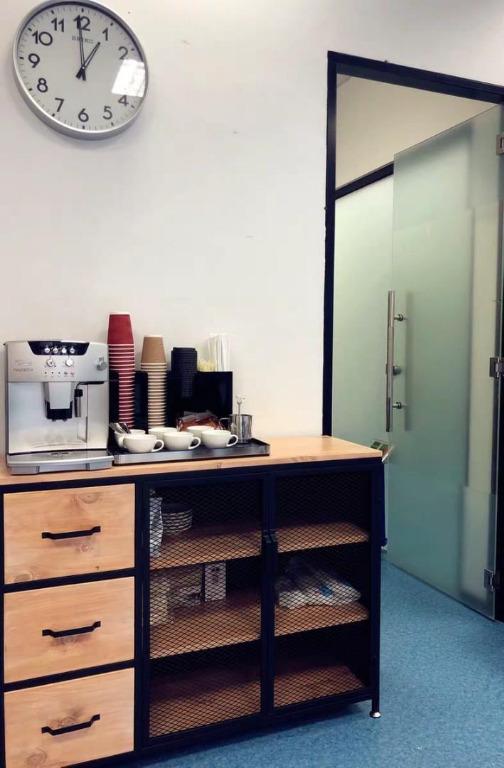 Modern Industrial Metal Sideboard Buffet