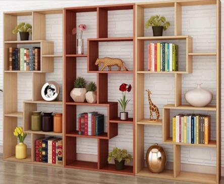 Modern Cubic Display Stand and Shelf