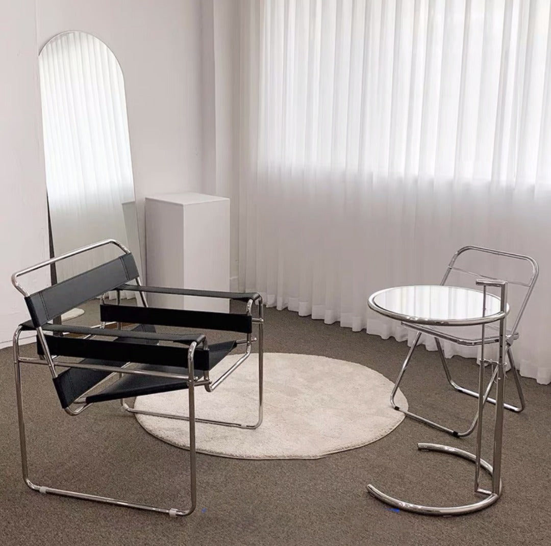 Beatrice Armchair & Adjustable Side Table Set