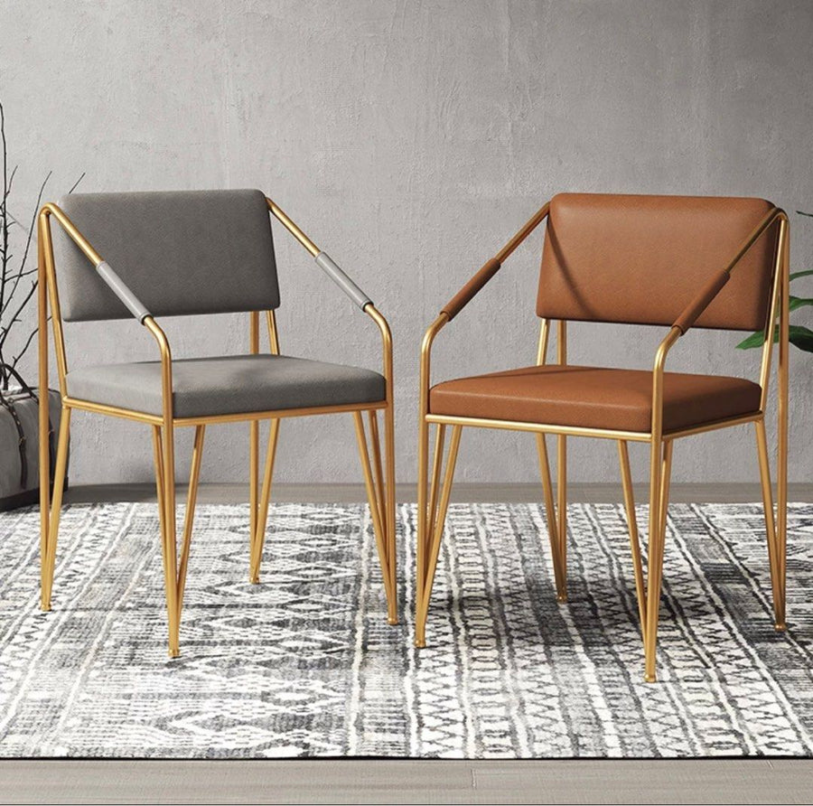 Modern Minimalist Dining Chairs (Set of 2)